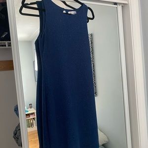 Sparkly blue dress